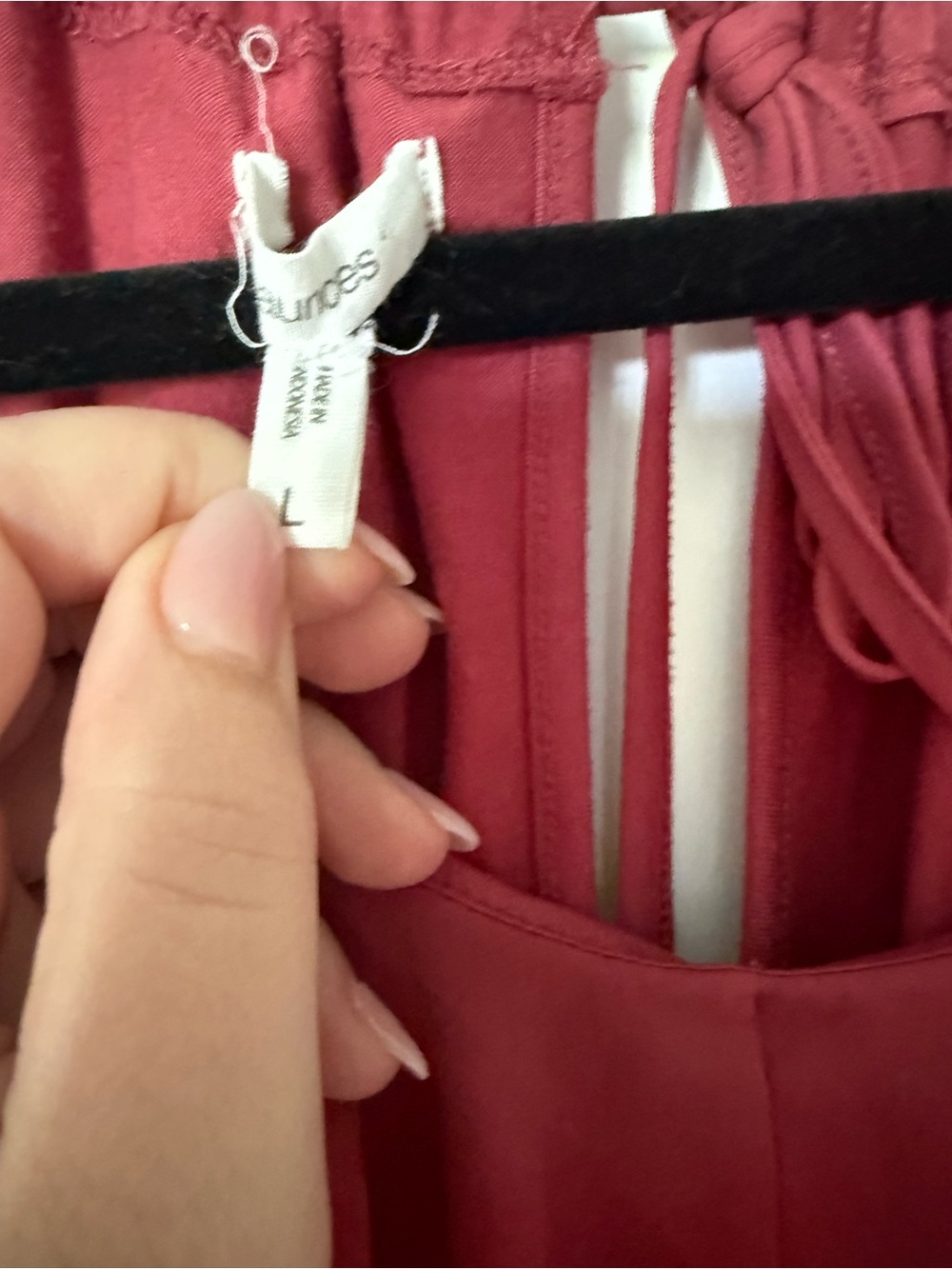 Maurices Raspberry Pink Ruffle Cami - Picture 2 of 2